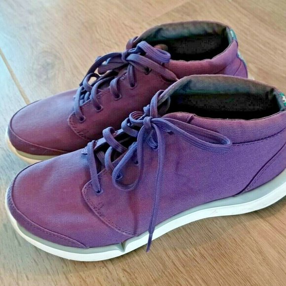 Teva Shoes - Teva Women's Canvas Lightweight Lace Up Walking Hiking Athletic Shoes  Size 8.5